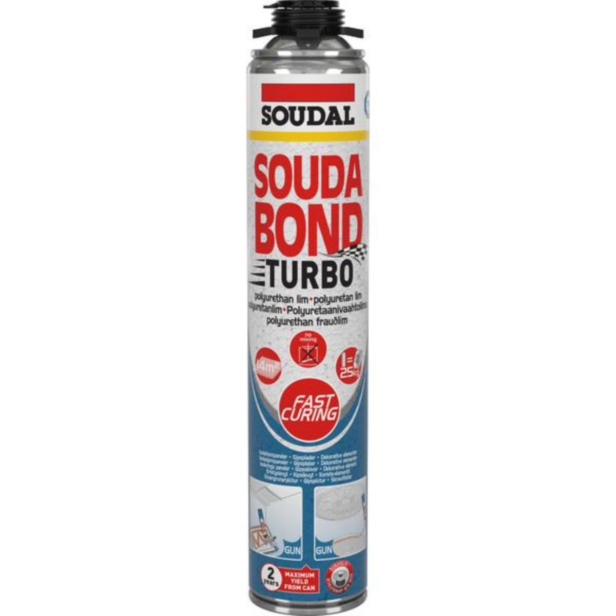 Skumlim Soudal Soudabond Turbo - Skumlim Soudabond Turbo Soudal 750ml
