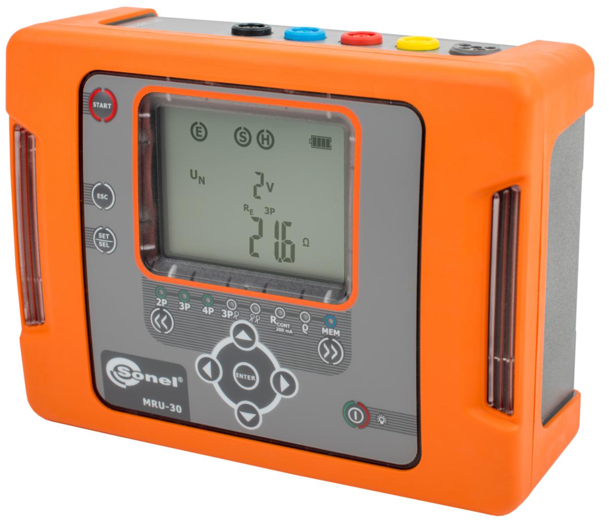 Jordmåleplater ELIT® MRU-30 - Elit MRU-30 jordplatemåler 2-3-4-polt. kompakt og IP65