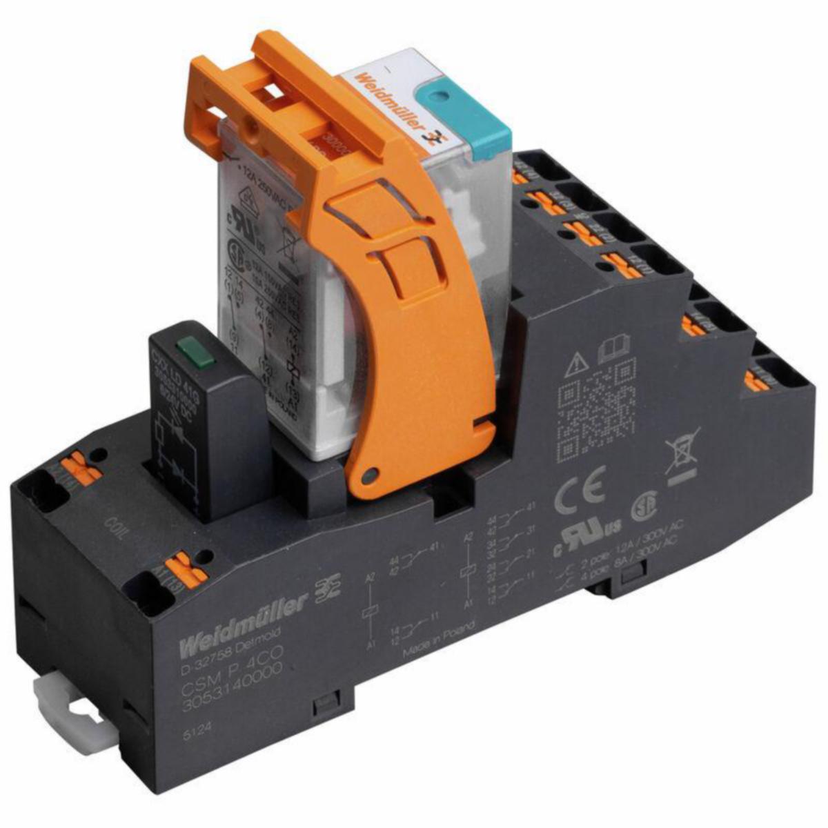 Rele Modul Weidmüller CRIKIT - CRMKIT P 24VDC 4CO L/D