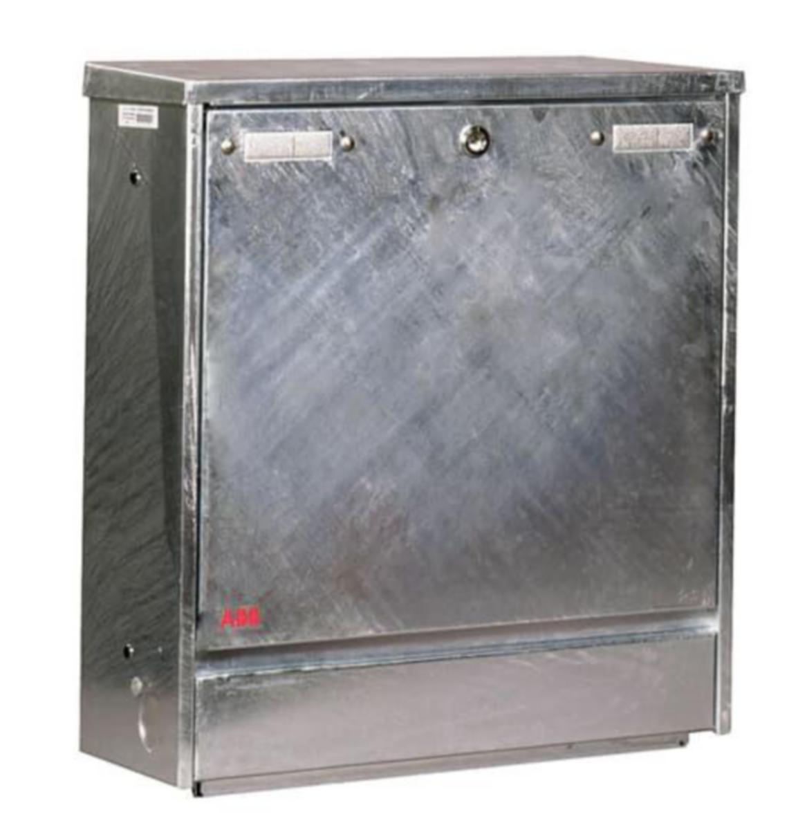 Kabelskap ABB KO uten samleskinner, varmgalvanisert - Stålplateskap overdel KO-350