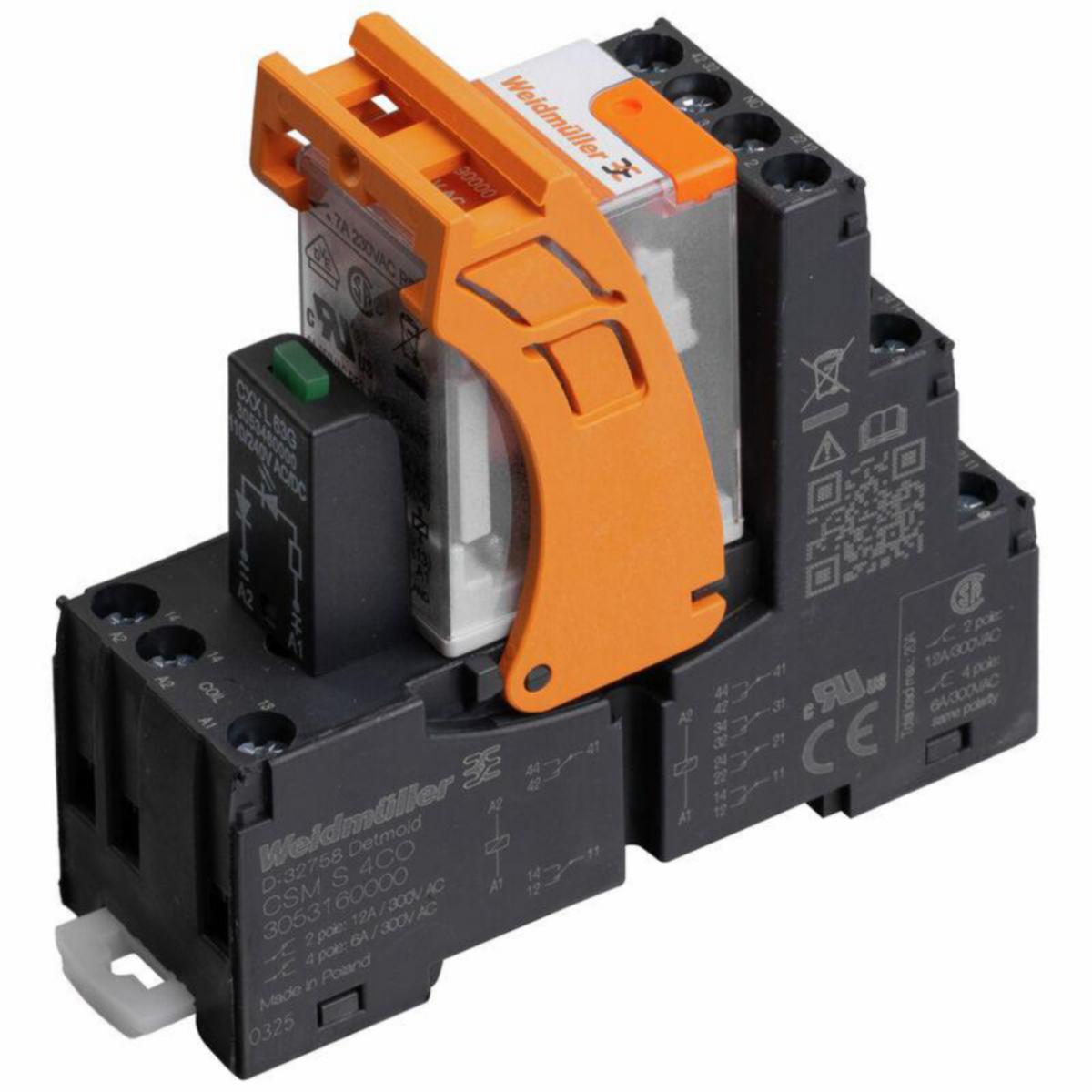 Rele Modul Weidmüller CRIKIT - CRMKIT S 230VAC 4CO L