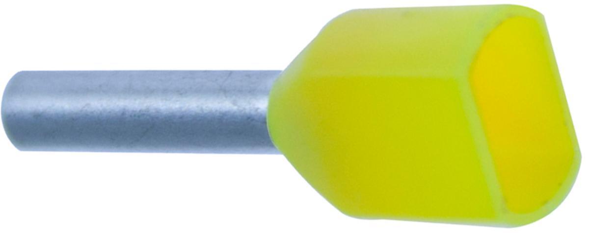 Endehylser Abiko isolerte for 2 kabler - tvillinghylse - Endehylse. isol 2x1.0mm2