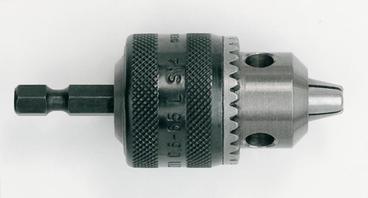 Chuck Milwaukee 1/4 HEX feste 1-10mm - Nøkkelchuck 1/4" HEX feste Milwaukee 1-10mm