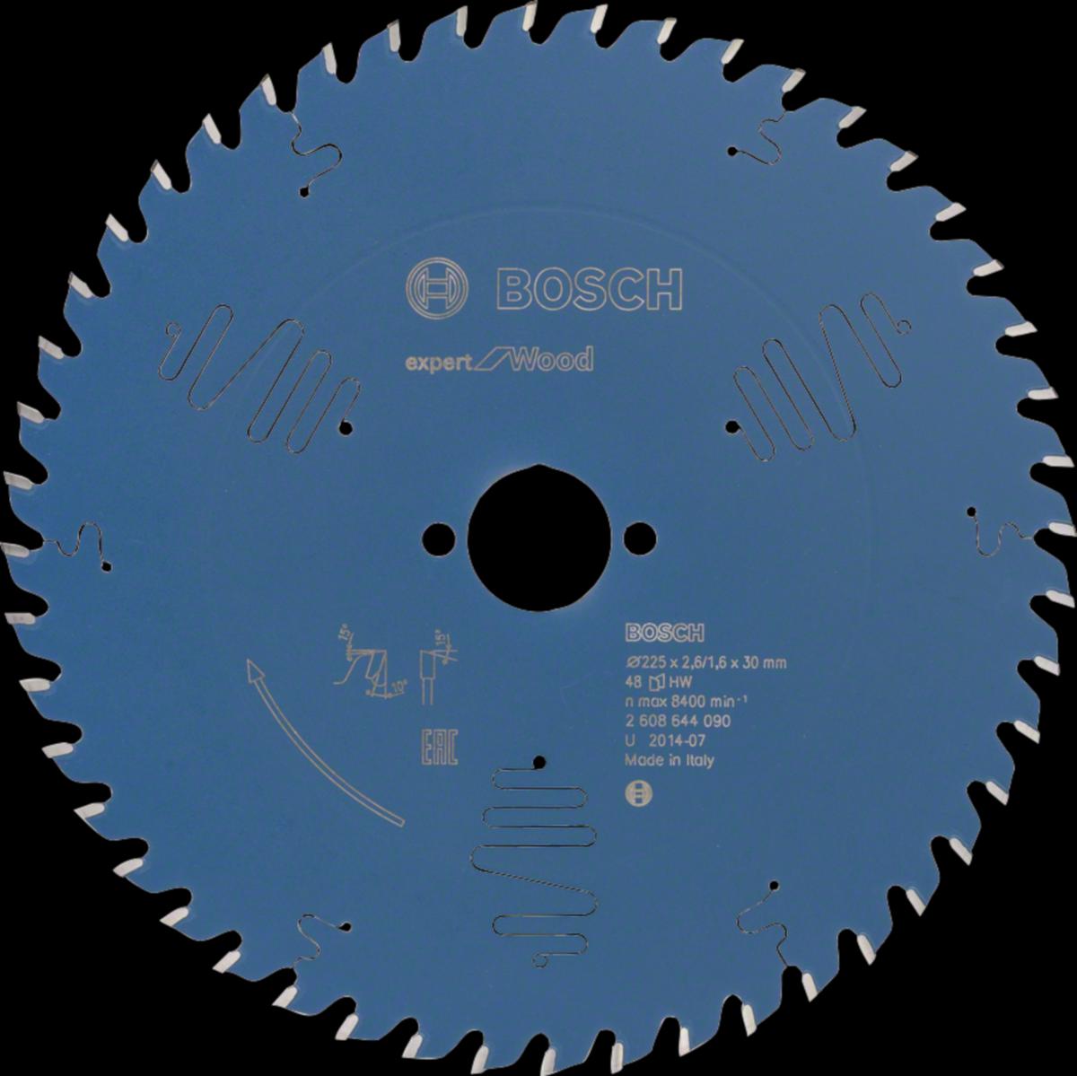 Sirkelsagblad Bosch Expert for Wood - Sirkelsagblad Expert Wood Bosch Ø225X30mm T48