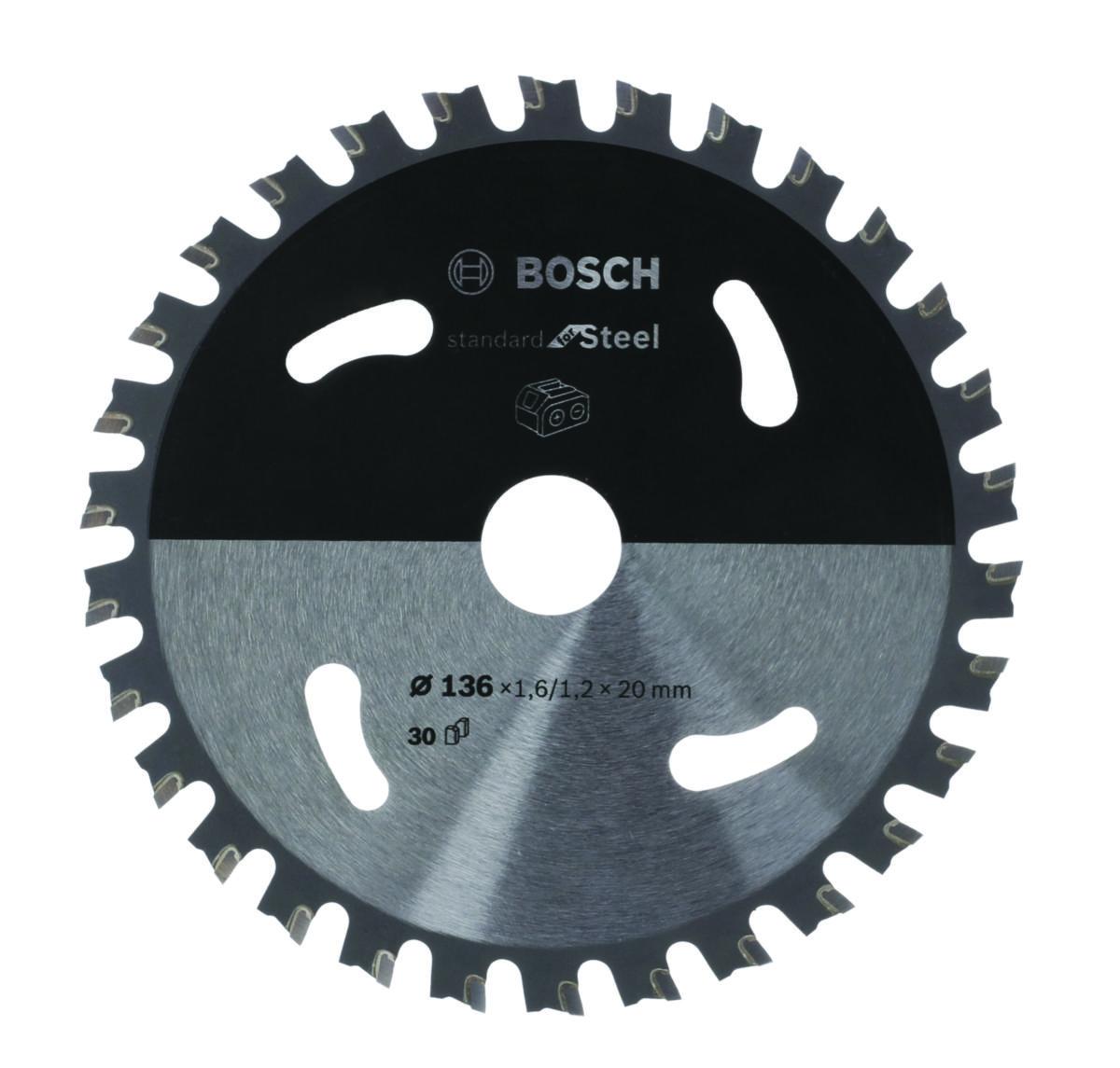 Sirkelsagblad Bosch Standard for Steel - Sirkelsagblad STD Stål Bosch Ø160X20mm T36