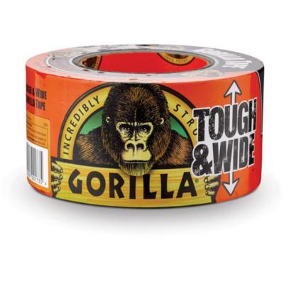 Lerretstape 73mmx27m Svart Gorilla Tape Tough & Wide