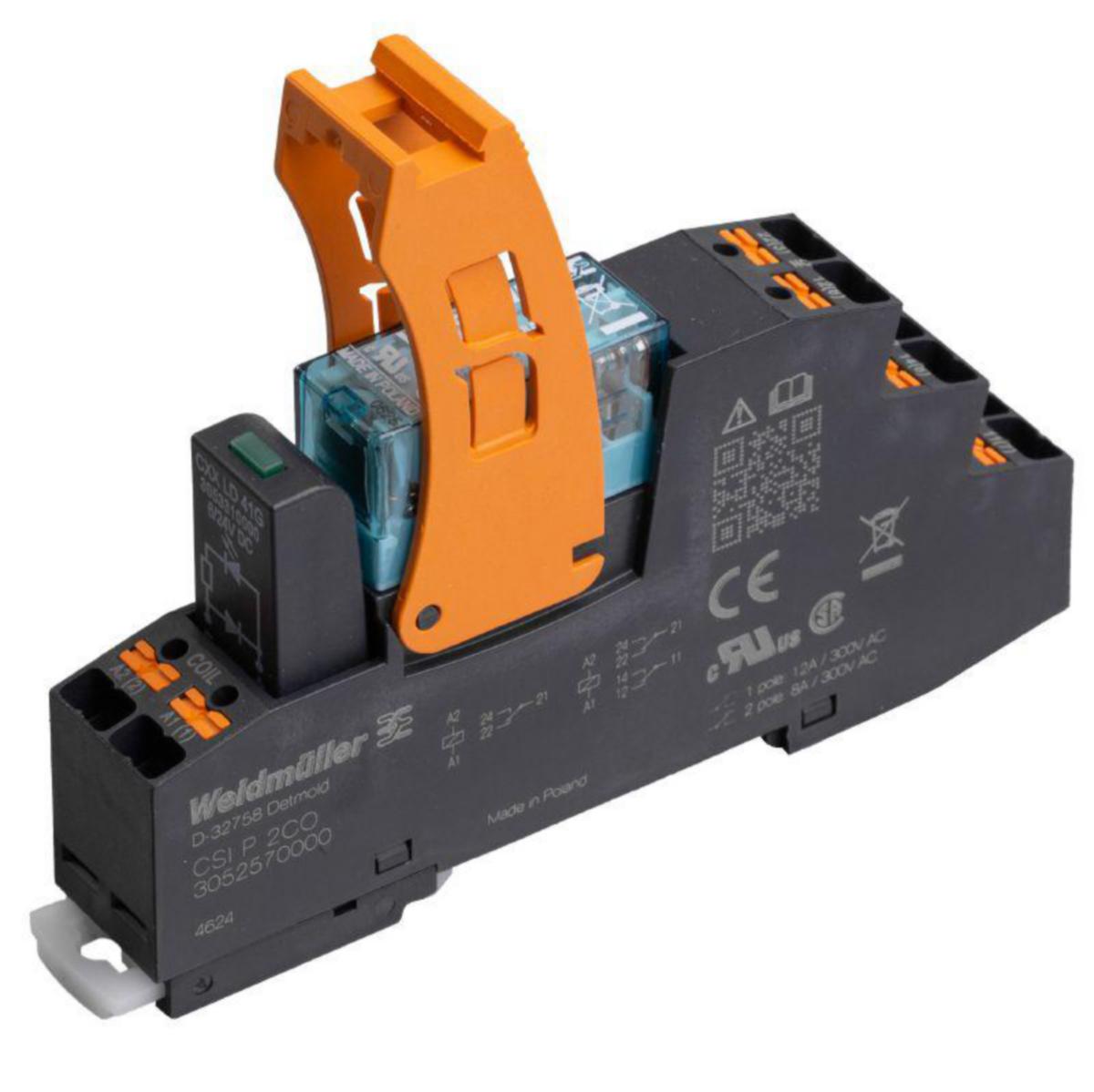 Rele Modul Weidmüller CRIKIT - CRIKIT P 24VDC 2CO L/D