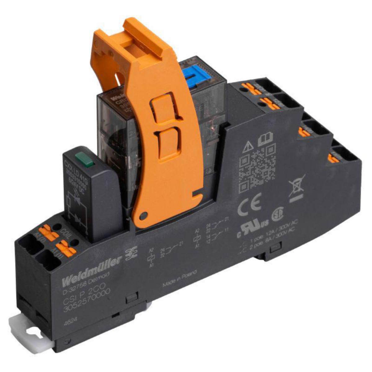 Rele Modul Weidmüller CRIKIT - CRIKIT P 24VDC 2CO L/D/PB