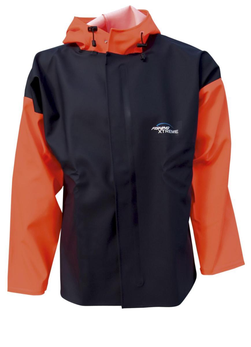 Regnjakke Elka Fishing Xtreme - Regnjakke Elka FX Oransje/Marine str L