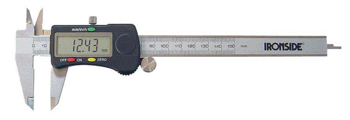 Skyvelære digitalt Ironside - Skyvelære digitalt Ironside 150mm 151142