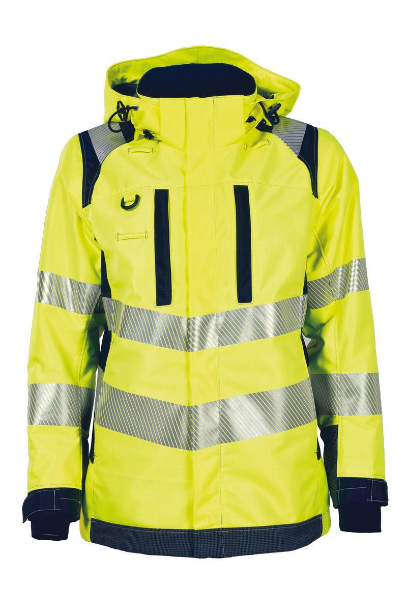 Skalljakke dame Tranemo 5137-94 - Skalljakke Tranemo 513794 Dame Multinorm gul/mar str S