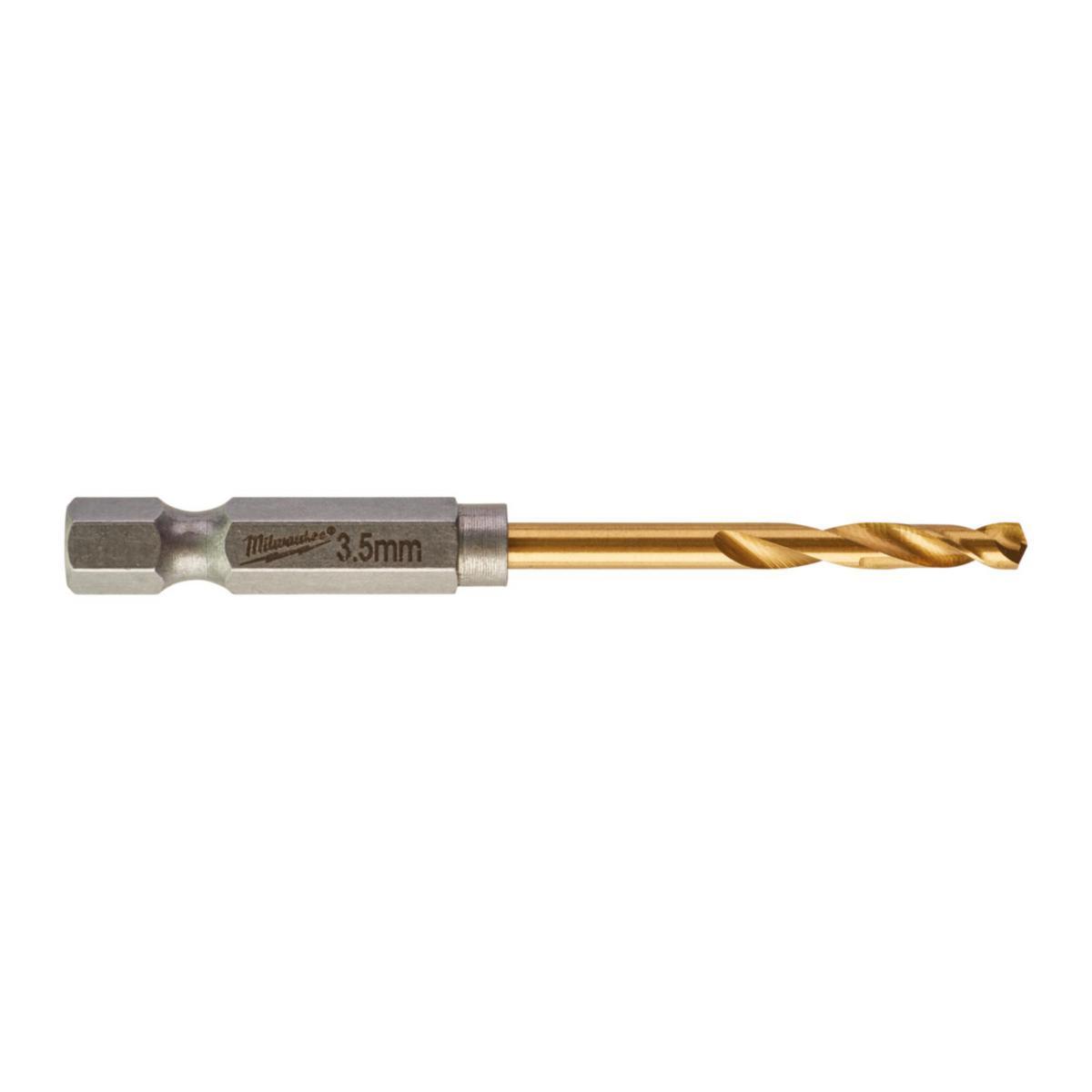 Metallbor slag Milwaukee SW HSS-G Tin - Metallbor SW HSS-G TIN Milwaukee 3.3mm 2pk