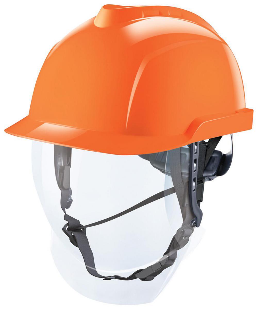 Vernehjelm MSA V-gard 950 1000V - Vernehjelm MSA V-Gard 950 elektriker oransje