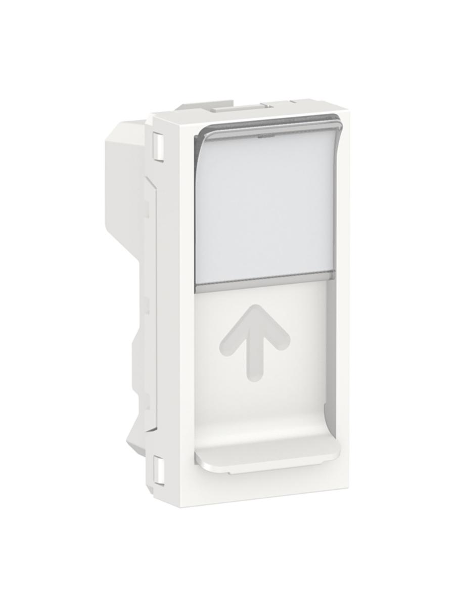 RJ45 Keyst deksel, 1 mod - RJ45 Keyst deksel. 1 mod hvit 