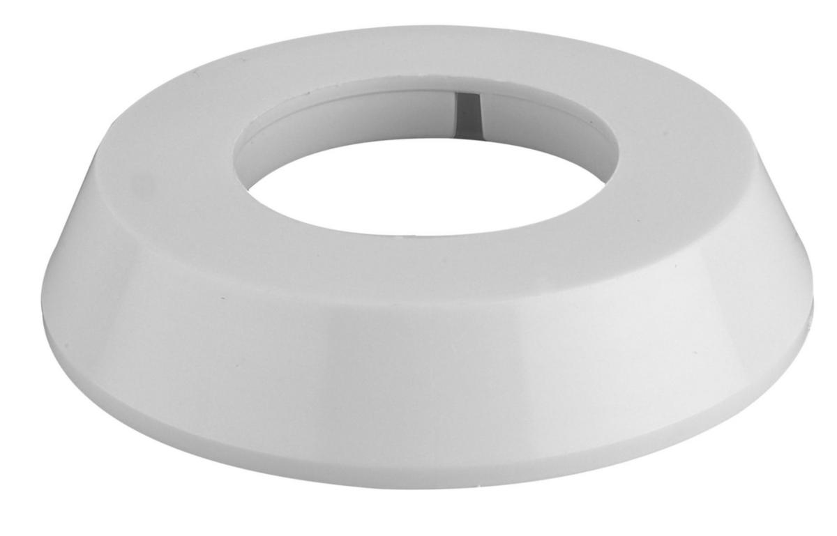 Veggrosett hvit, Faluplast - 40 mm x H = 12 mm veggrosett hvit 58410