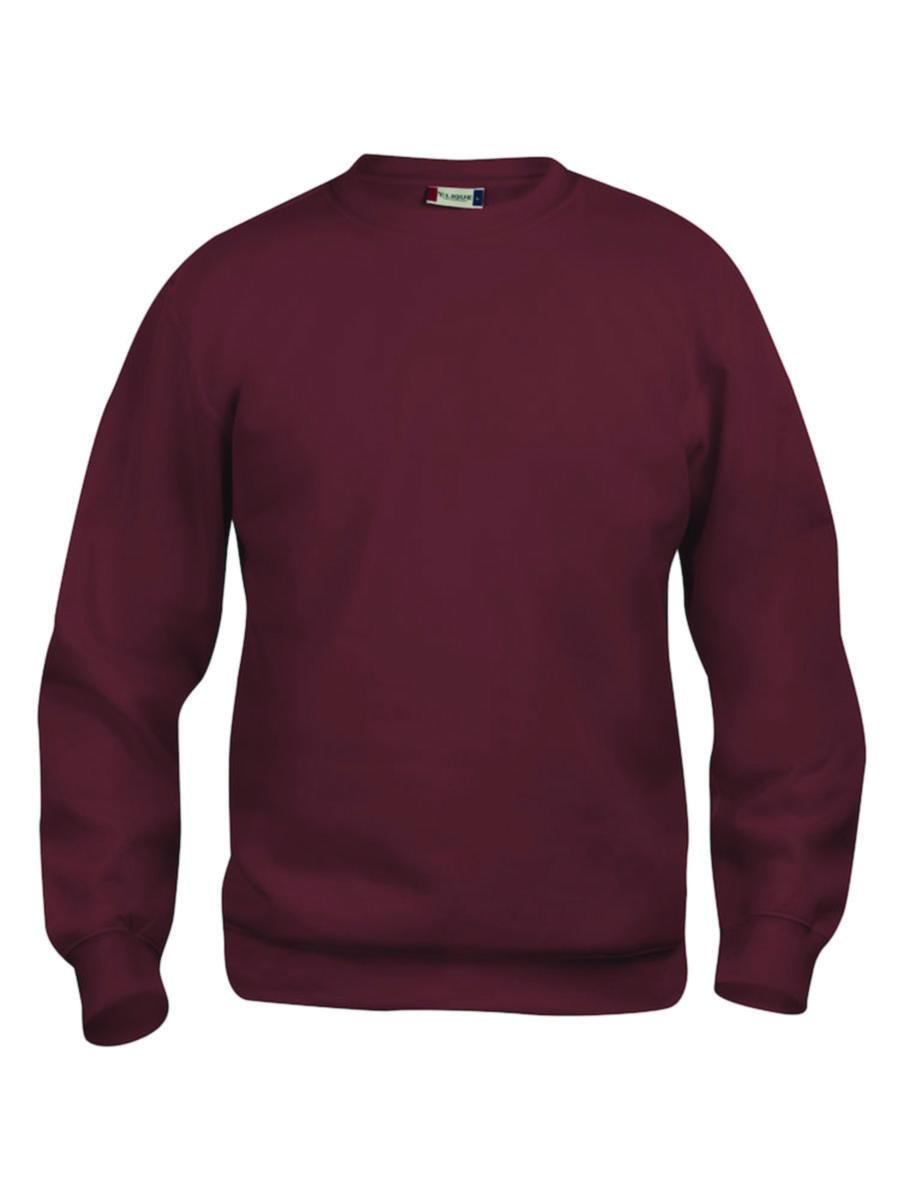 Collegegenser Clique™ Basic - Collegegenser Clique Basic Burgunder str 3XL