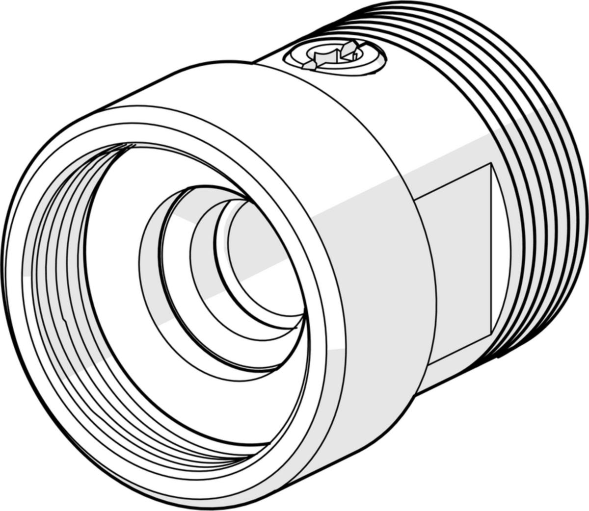 Forlengelsesstykke med avstengning, Oras - Oras 3/4" forlengelsesstykke med avstengning 2 stk