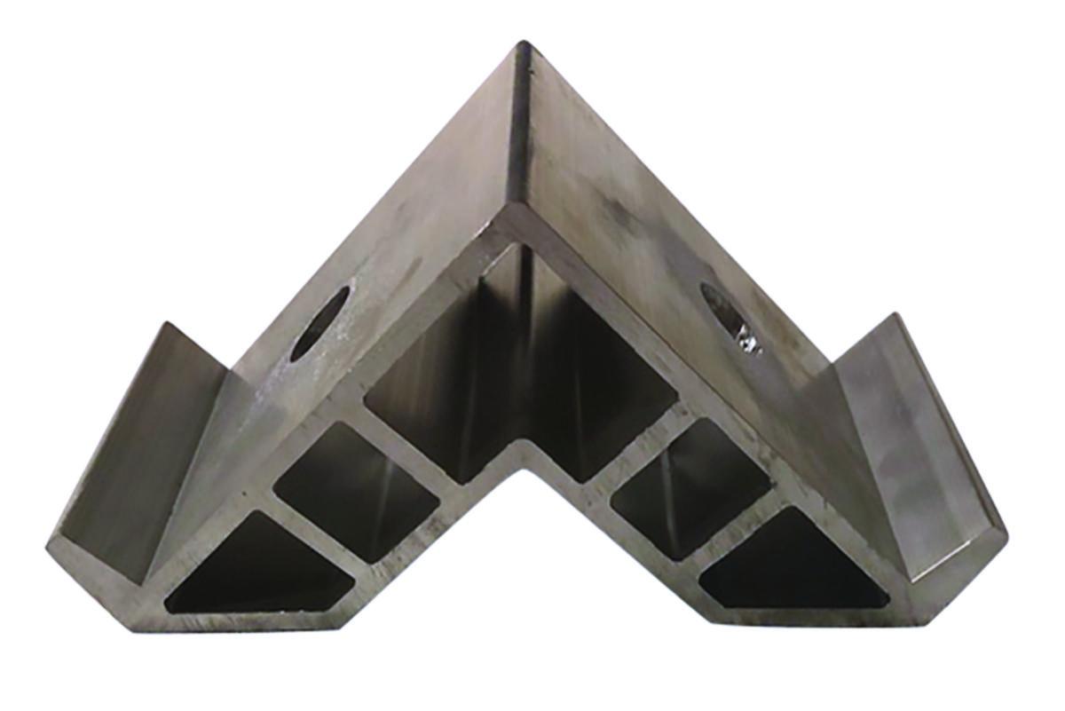 Hjørnelås Aluminium Malthus - Hjørnelås Malthus Aluminium (32 stk pr kart)