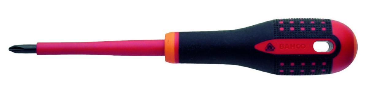 Skrutrekker Bahco Phillips 1000V - Skrutrekker BE-8600S Ergo VDE Bahco 75mm PH0 1000V