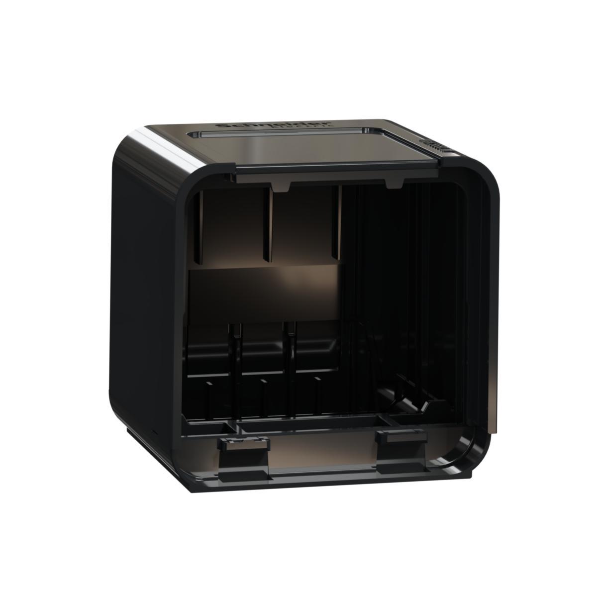 Endestykke modul bord Schneider - Endestykke modul bord antrasit 