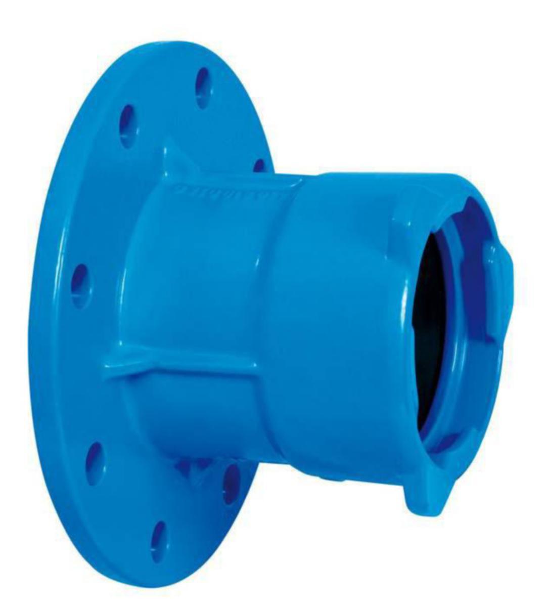 Baio Flensemuffe, (Hawle 540) - DN 200 Baio flensemuffe 540 f/PVC. PE og Duktilt. PN10/16