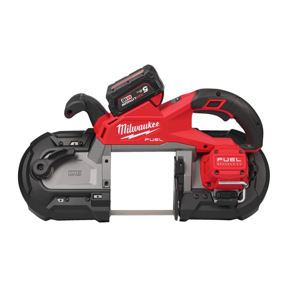 Båndsag Miwlaukee M18 FBS127-502C - Båndsag M18 FBS127-502C Milwaukee 18V 2x5.0Ah