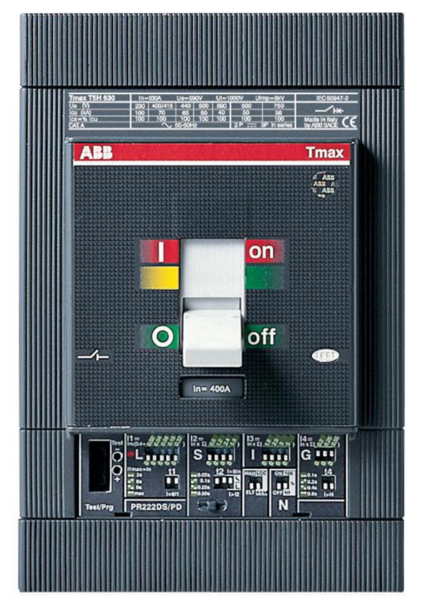 Effektbryter ABB T5 - Eff.br 3P T5N 400 -LS/I In=400 