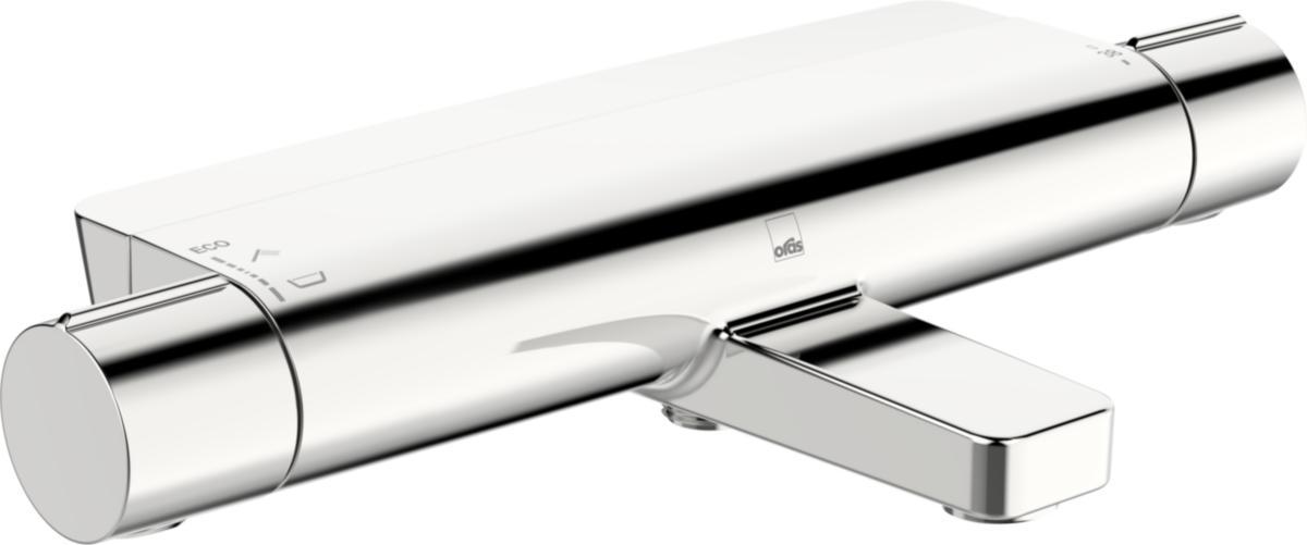 Blandebatteri for badekar Oras Optima Style krom - Oras Optima Style kar/dusjbatt termostat krom