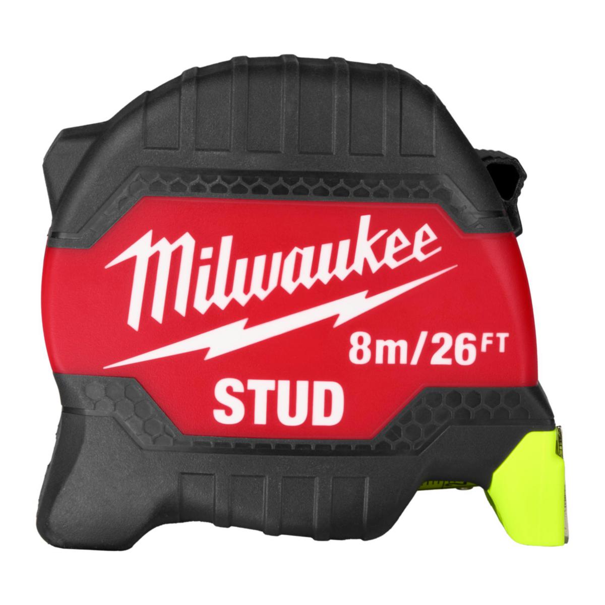 Målebånd Milwaukee Stud GEN3 - Målebånd STUD GEN3 Milwaukee 8m/26ftx33mm