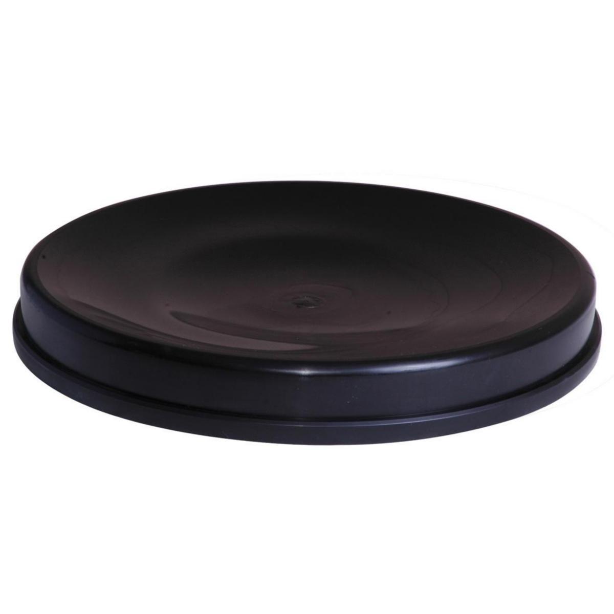 PP lokk, innvendig svart, Pipelife - 400 mm PP sort innv. lokk f/ 400 mm stigerør