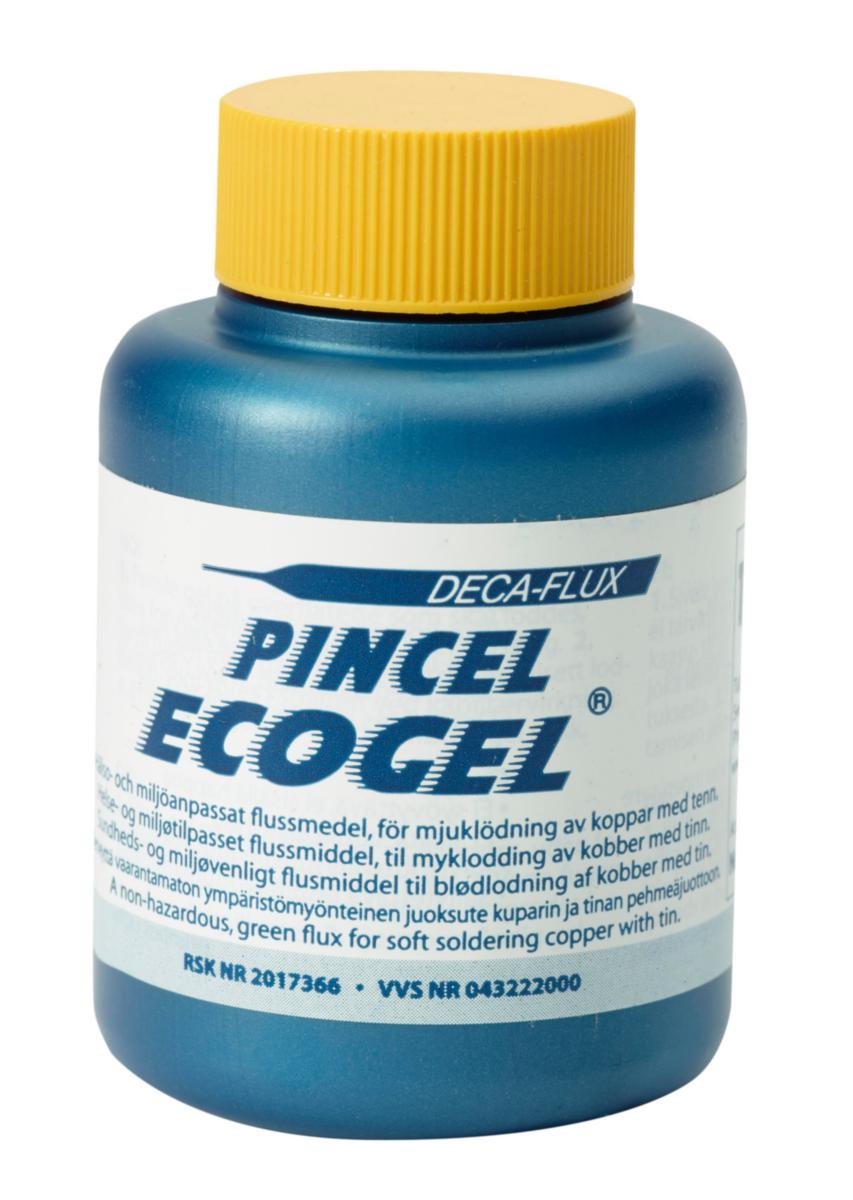 Flussmiddel Deca Flux Pincel for myklodding av kobberrør - Flussmiddel Pincel Ecogel Deca-Flux 60g gele