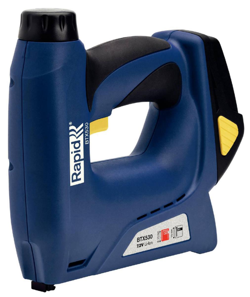 Stiftepistol Rapid BTX530 - Stiftepistol BTX530 batteri Rapid Nr.53 6-14mm Nr.8 15mm