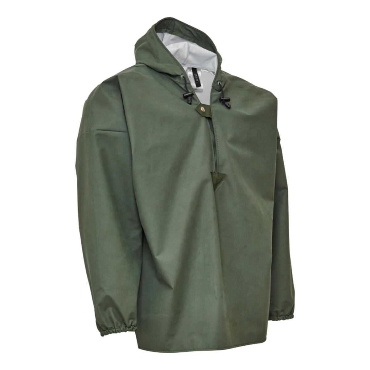 Rengjøringsjakke Elka Pro 077100E - Rengøringsanorak ELKA Pro 077100E Smock oliven str XS