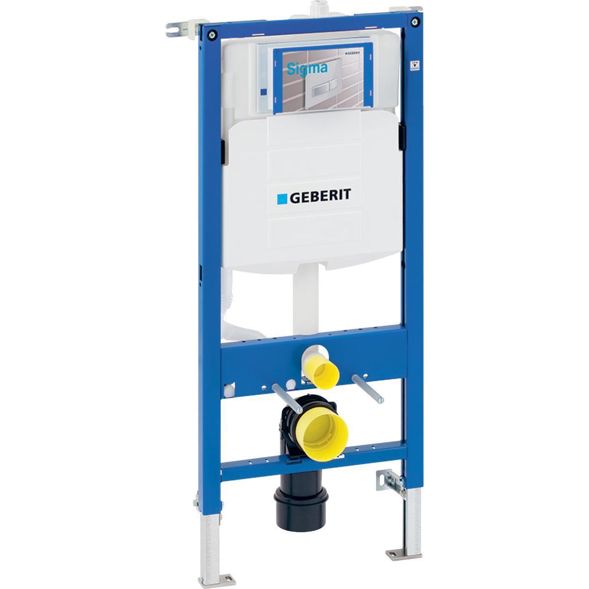 Innbygningssisterne Duofix - GEB. Duofix wc-element 112cm frontbetj. inkl.nedre bakfeste