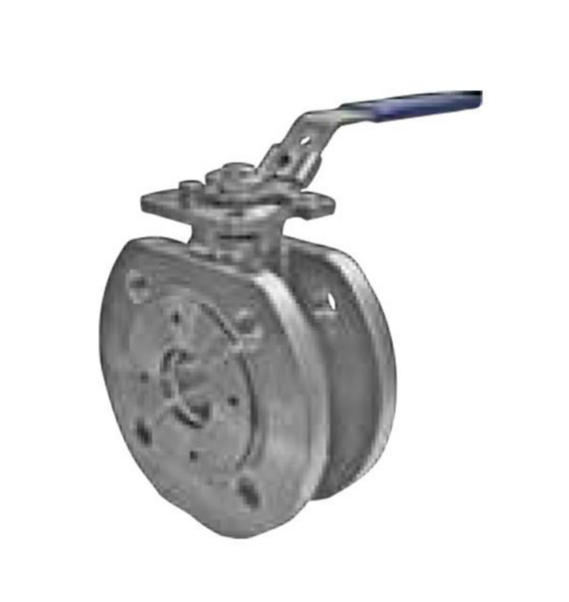 Kuleventil m/fullt gjennomløp, SIP 110 Kompakt, AISI 316 - DN40 kuleventil Compact PN40 AVI1309 CF8M