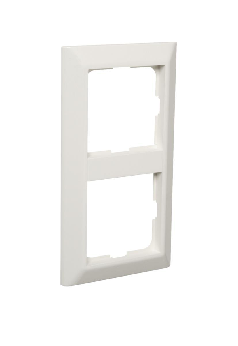 Kombinasjonsplate Elko RS med rett kant 2-H - Komb.ramme L990 2hullS rett 