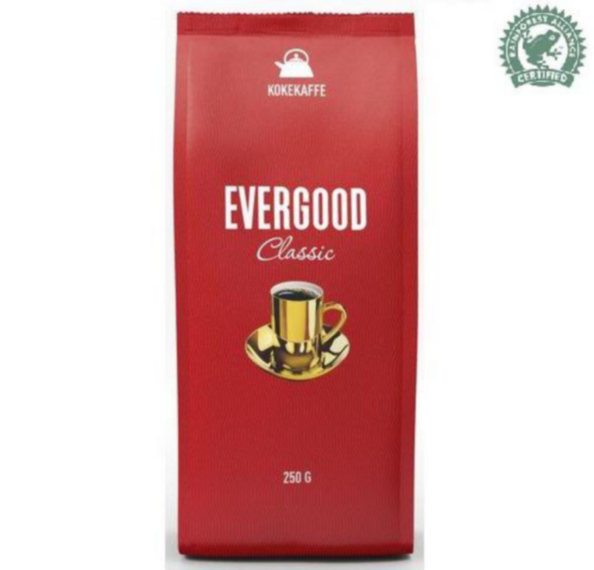 Kaffe Evergood - Kaffe Evergood Kokmalt Classic 250gr