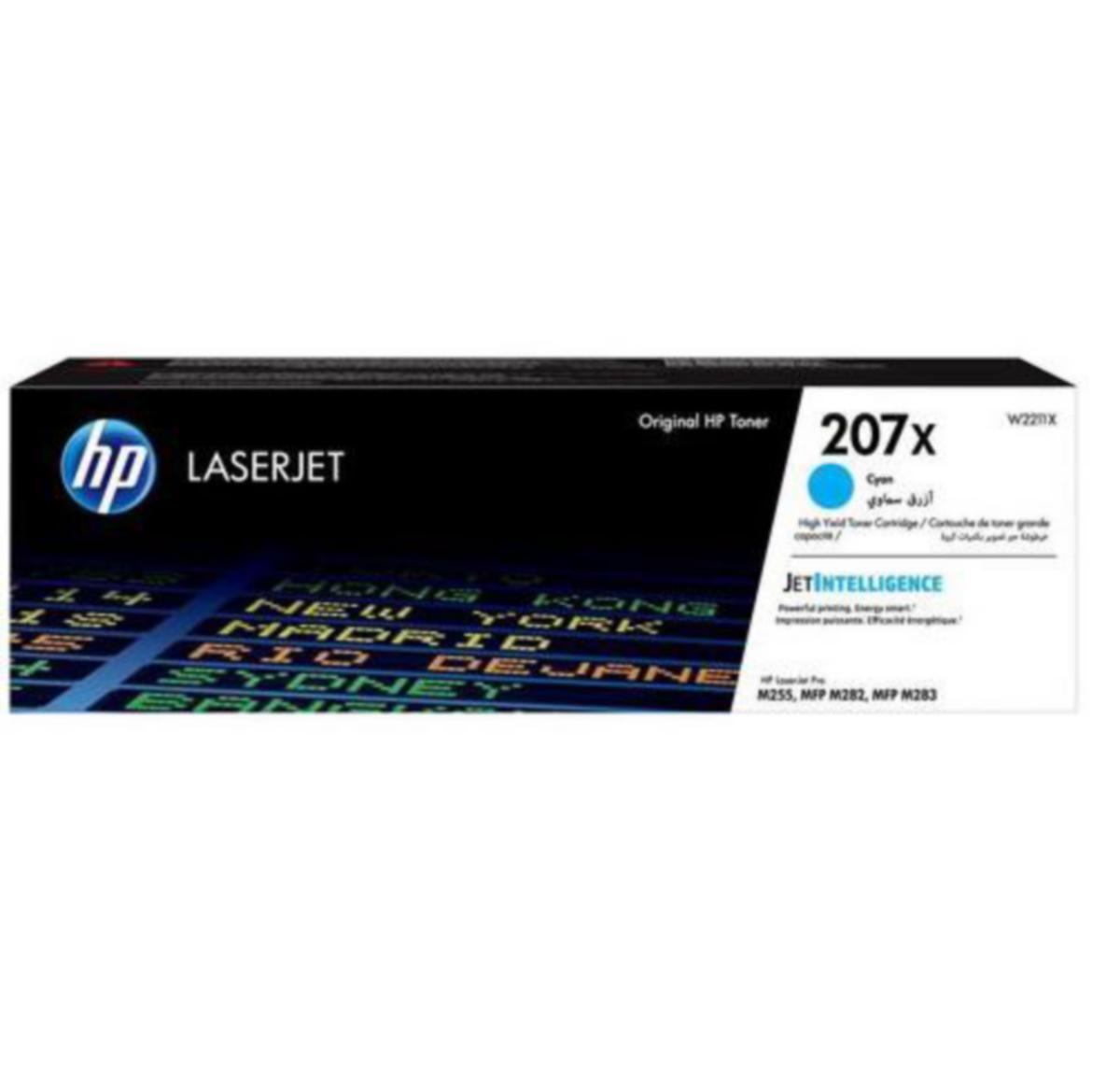 Toner 207X for HP - Toner 207X HP W2210X cyan