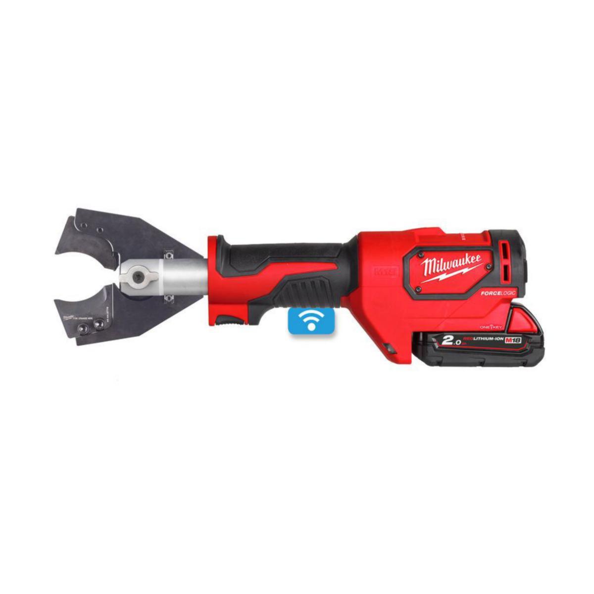 Kabelkutter Milwaukee M18 ONEHCC201 CFSWSET - Kabelkutt M18 ONEHCC201CFSWSET Milwaukee 18V 1x2Ah