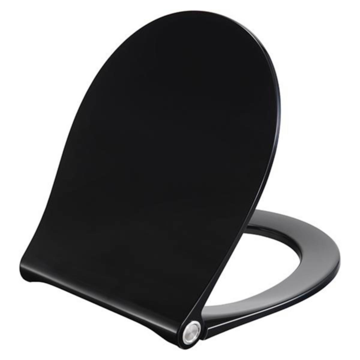 Klosettsete Pressalit Sway Uni - Pressalit Sway Uni sort m/softclose/lift off
