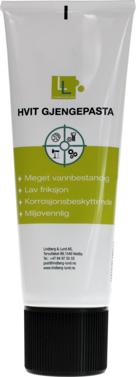 Gjengepasta hvit LL - Gjengepasta hvit LL 200g tube