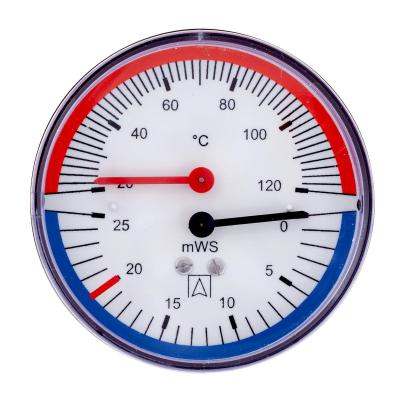 1/2" x 80 mm hydrotermometer 0-40 mvs +20 til +120  C