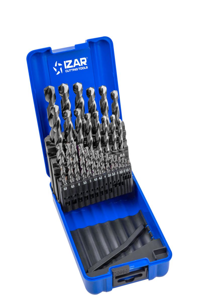 Borkassett 1459 HSSE 1020 1-13 mm Izar - Borkassett 1459 HSSE Izar 1-13mmx0.5mm 1020 29pk