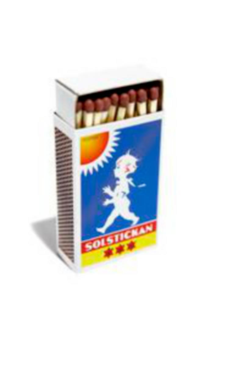 Fyrstikker Solstickan - Fyrstikker Solstickan liten eske 8 stk/pk