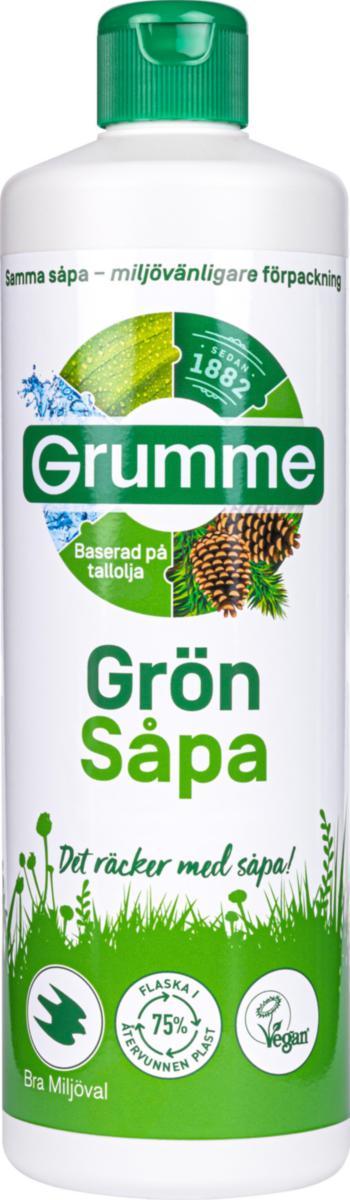 Rengjøring Grumme Såpa - Rengjøring grønnsåpe Grumme 750 ml