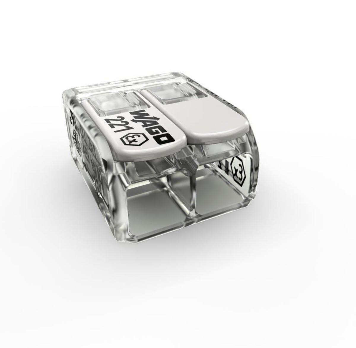 Koblingsklemme WAGO 221 6mm2 EX - Wago koblingsklemme 221-682