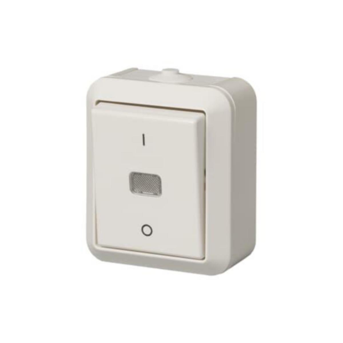 Bryter ABB 2-pol Sprutsikker Jussi - Sprutsikker Bryter 2-P WS 16A