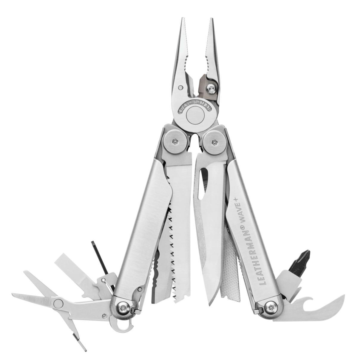 Multiverktøy Leatherman Wave Plus - Multiverktøy Wave Plus Leatherman 18 verktøy m/taske