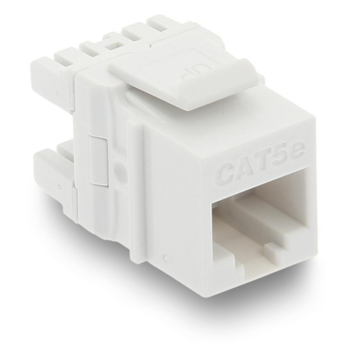 Konnektor Eurolan Cat 5e UTP - Konnektor Cat 5e UTP hvit