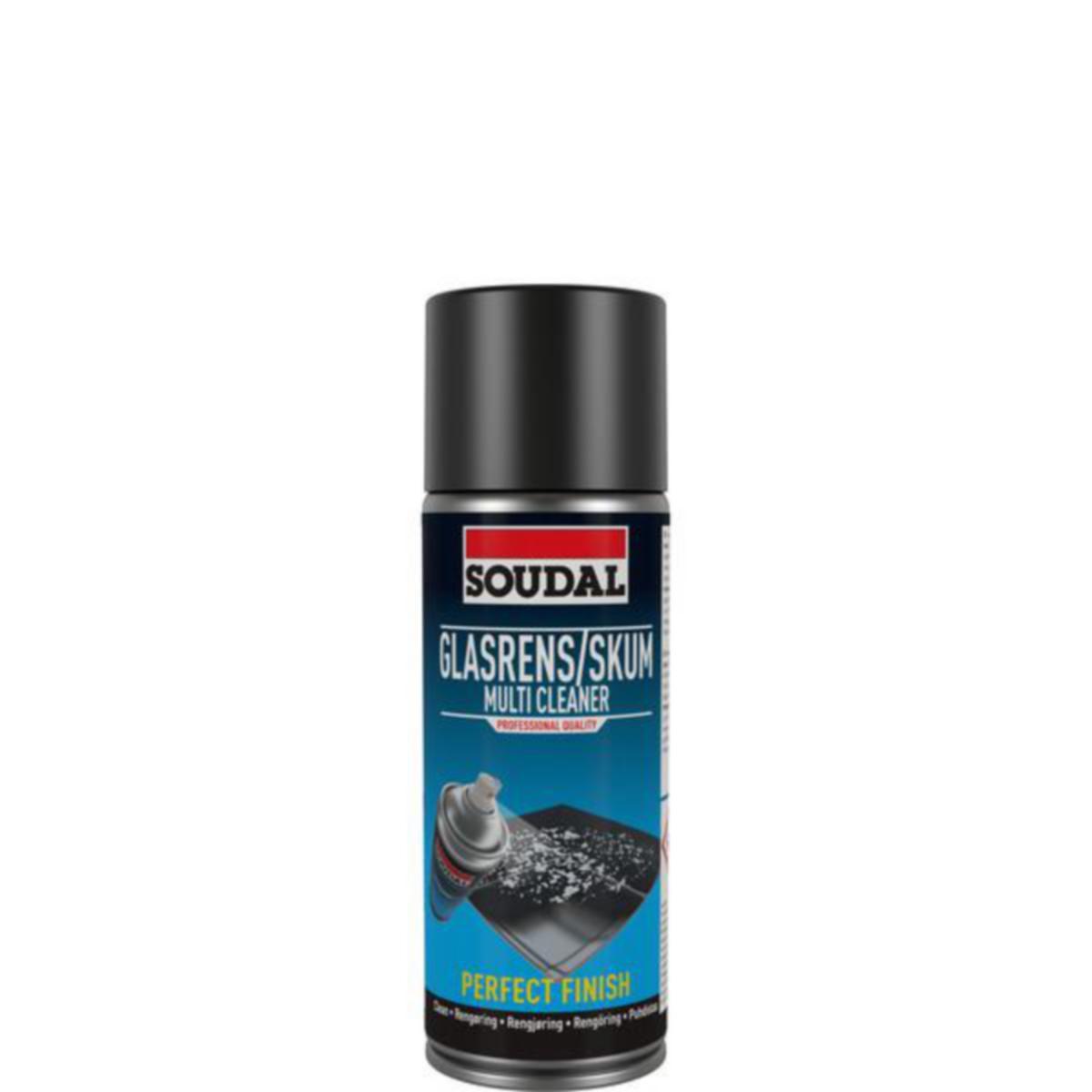 Glassrens Skum Soudal - Glassrens/Skum Soudal 400ml